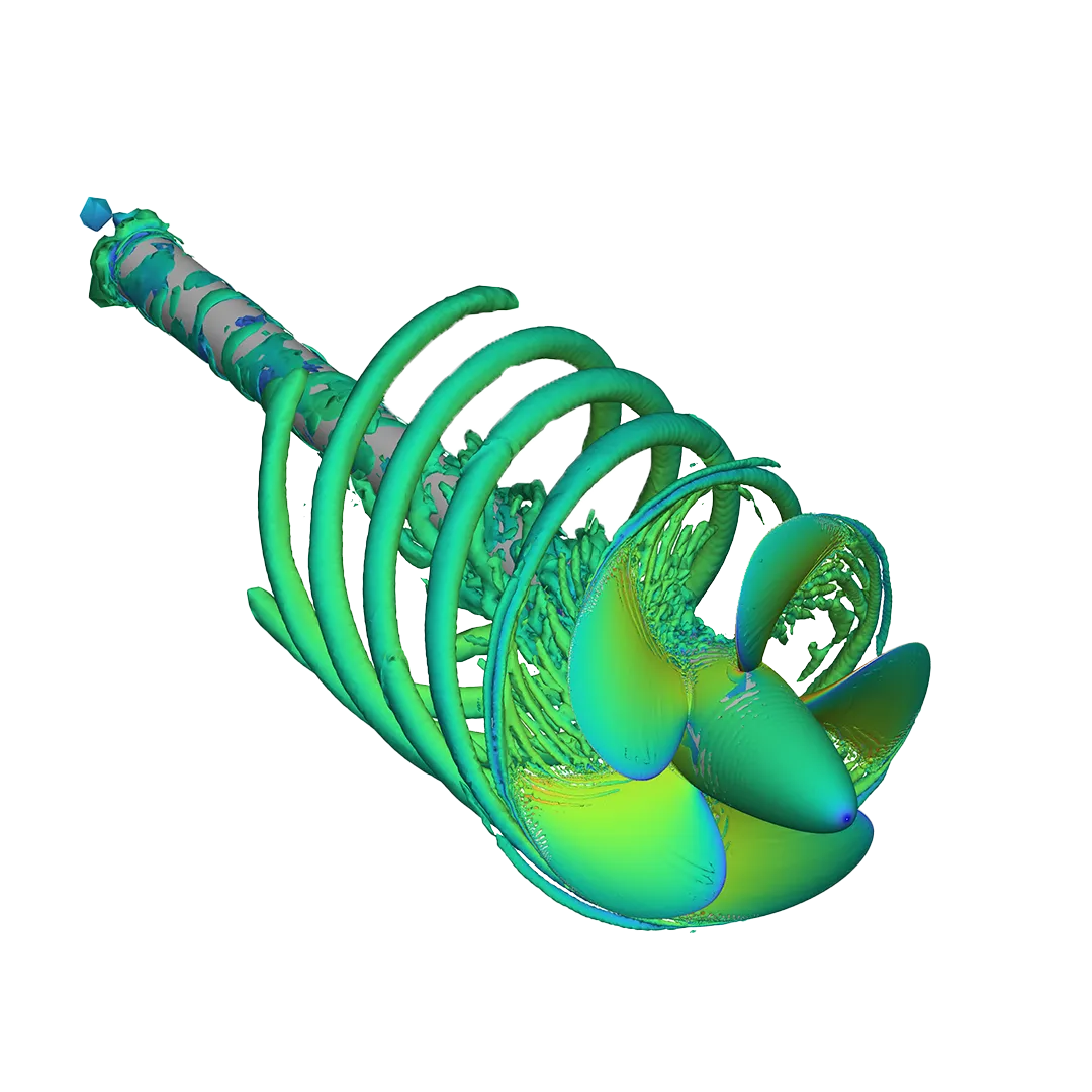 Faster Propeller Design with Ansys Fluent GPU Solvers